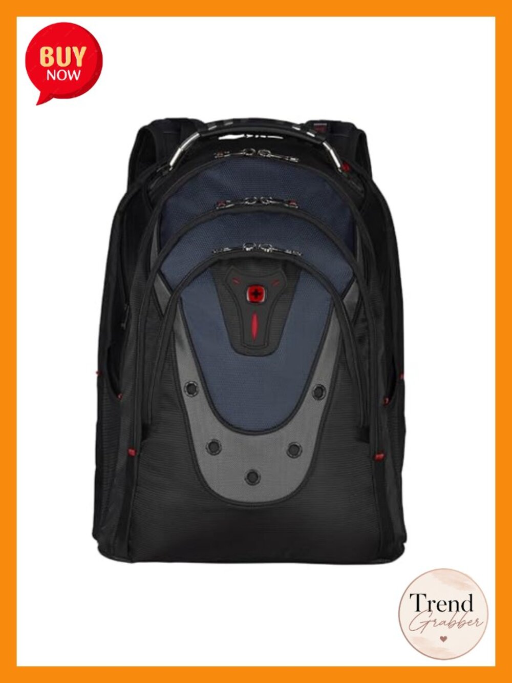 17 inch Laptop Backpack TSA Friendly Water Resistant Polyester